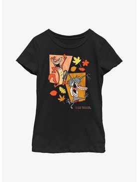 I Am Weasel Weasel & Baboon Leaves Youth Girls T-Shirt, , hi-res