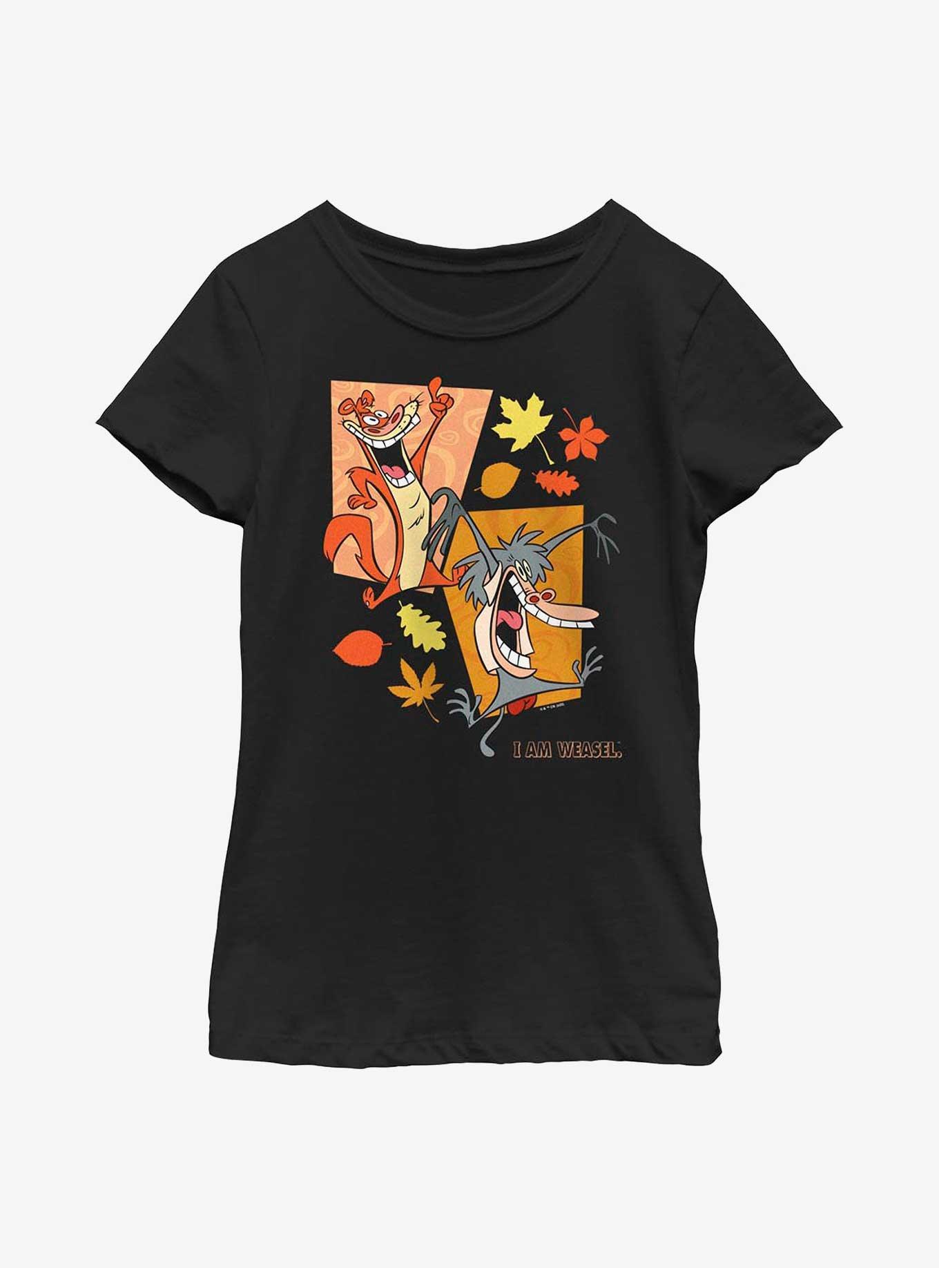 I Am Weasel Weasel & Baboon Leaves Youth Girls T-Shirt, , hi-res