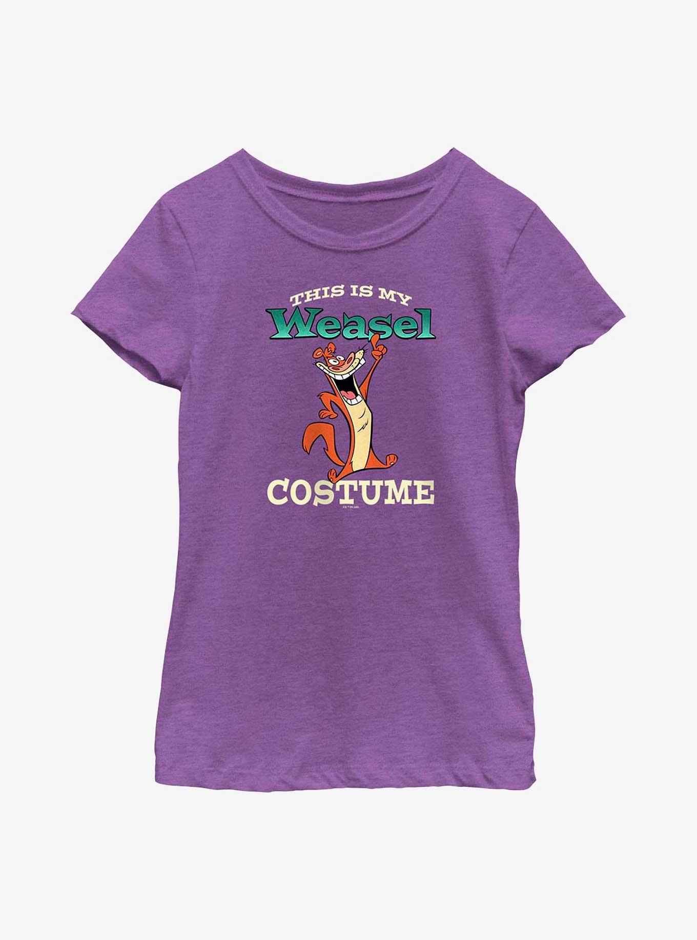 I Am Weasel My Weasel Costume Cosplay Youth Girls T-Shirt, , hi-res