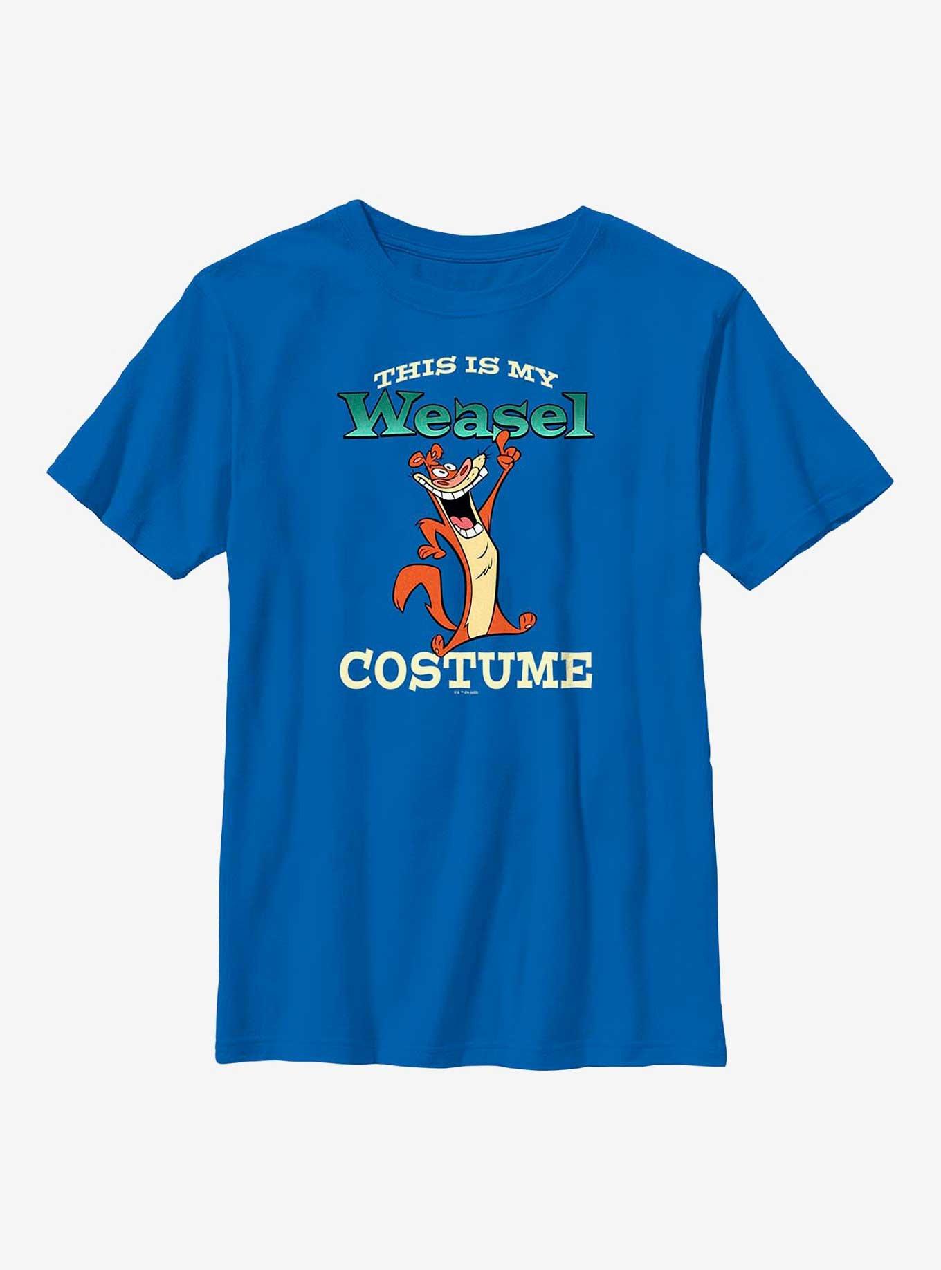 I Am Weasel My Weasel Costume Cosplay Youth T-Shirt, ROYAL, hi-res