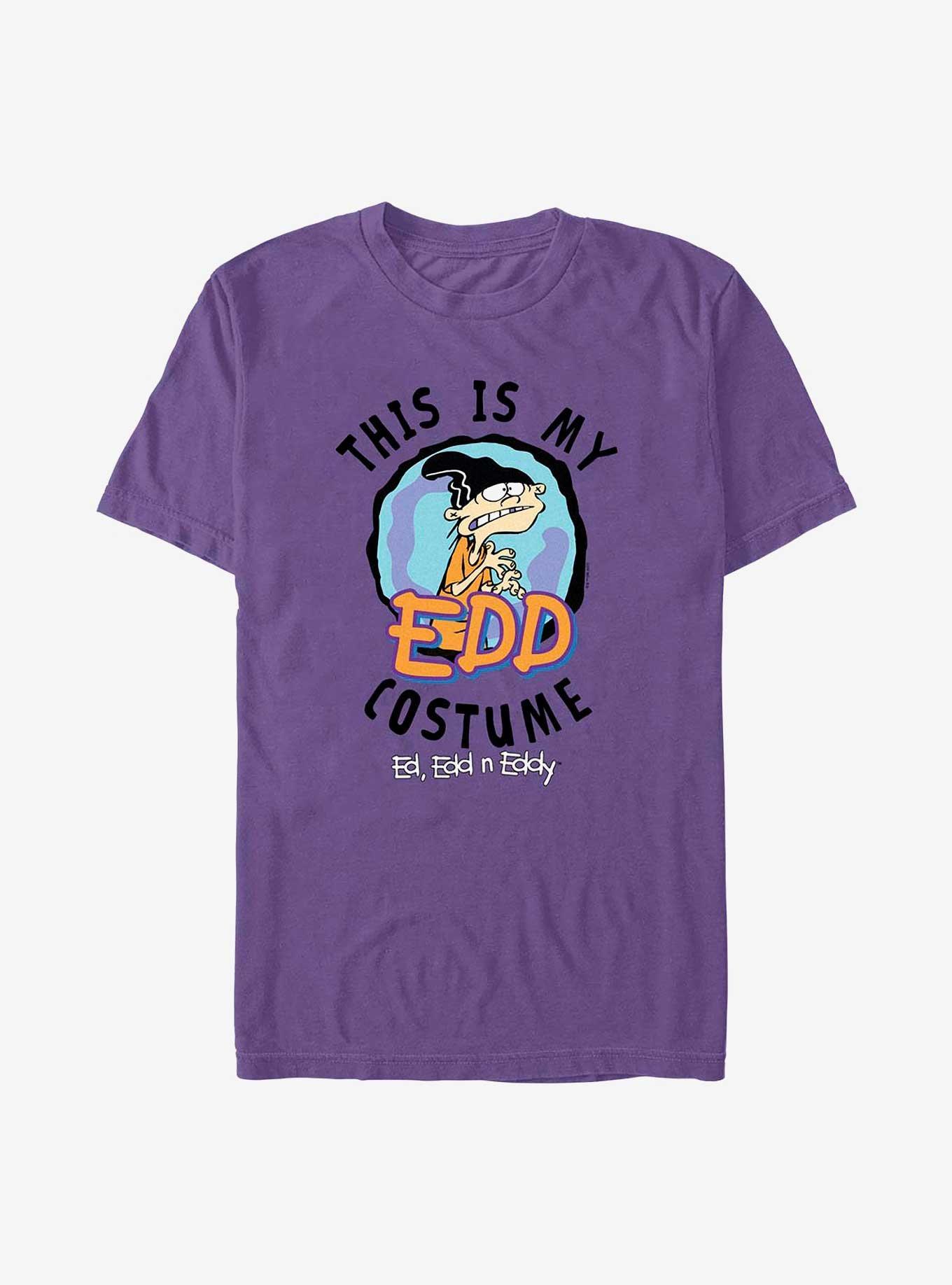 Ed, Edd, & Eddy My Edd Costume Cosplay T-Shirt, PURPLE, hi-res