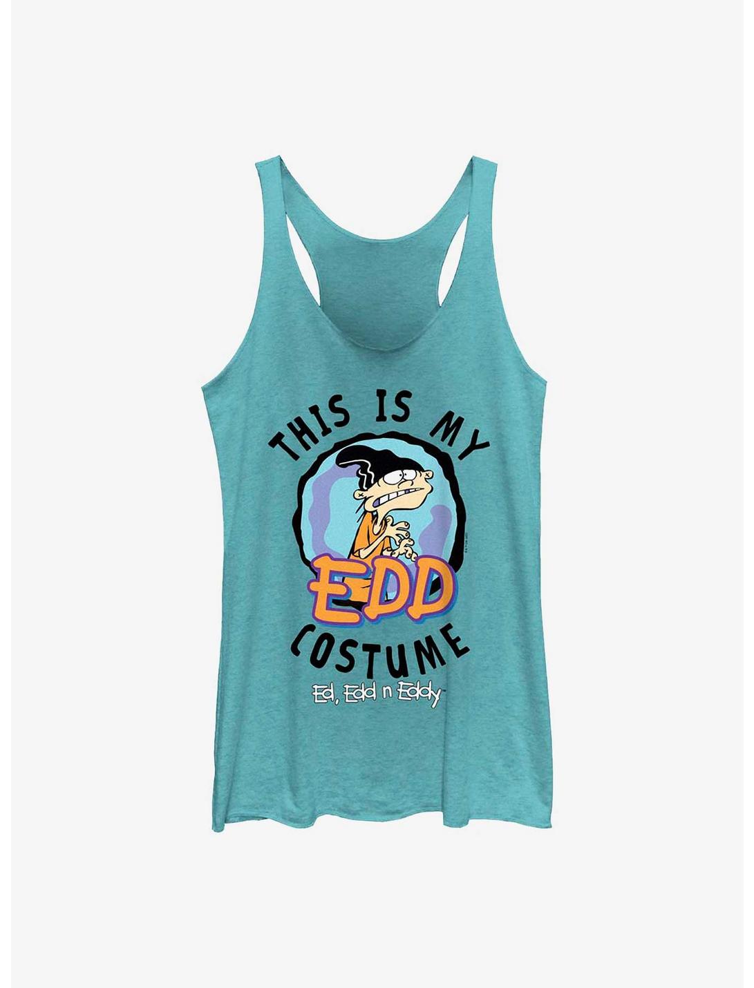 Ed, Edd, & Eddy My Edd Costume Cosplay Womens Tank Top, TAHI BLUE, hi-res