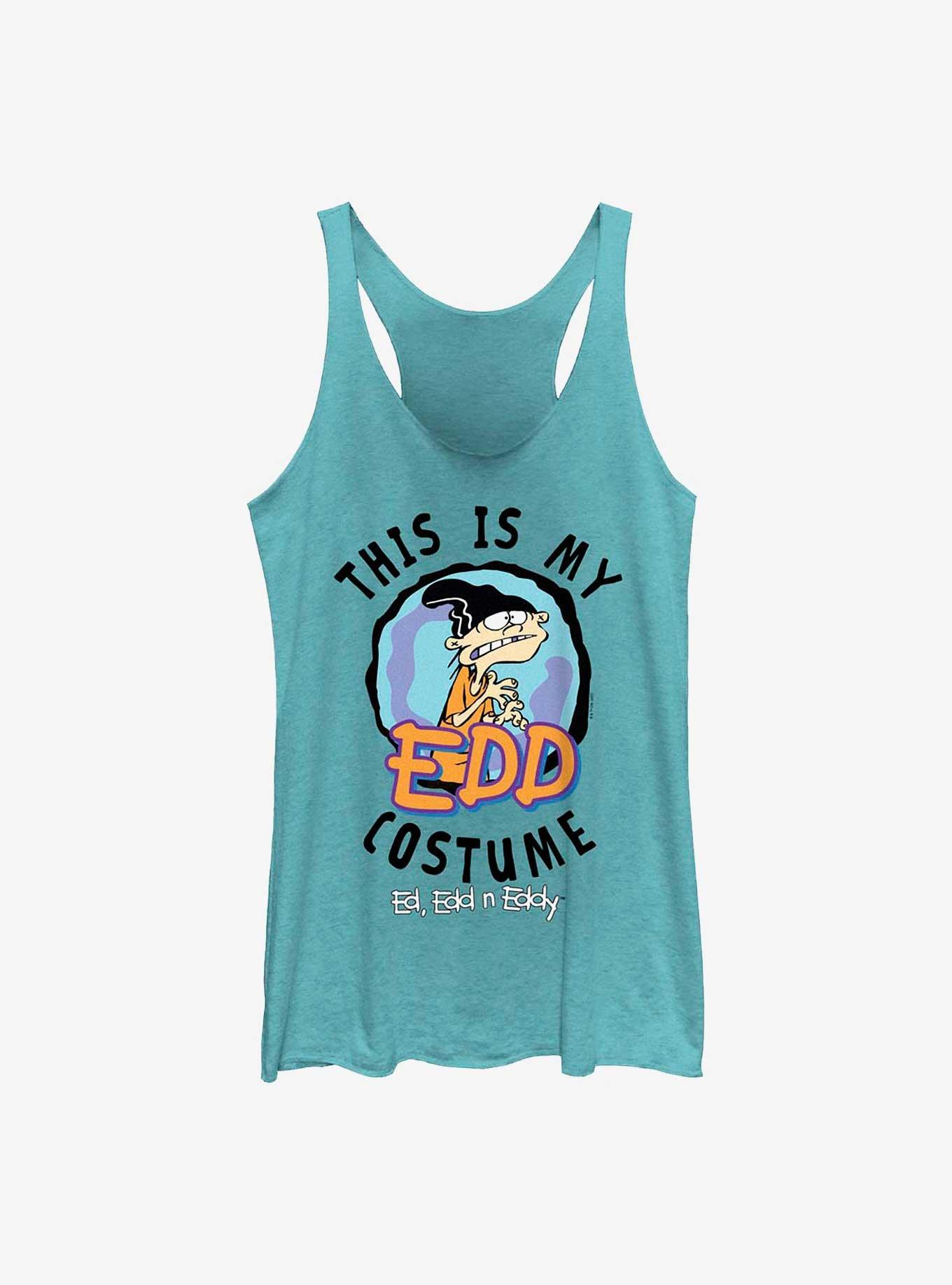 Ed, Edd, & Eddy My Edd Costume Cosplay Womens Tank Top, TAHI BLUE, hi-res