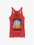 Ed, Edd, & Eddy My Eddy Costume Cosplay Womens Tank Top, RED HTR, hi-res