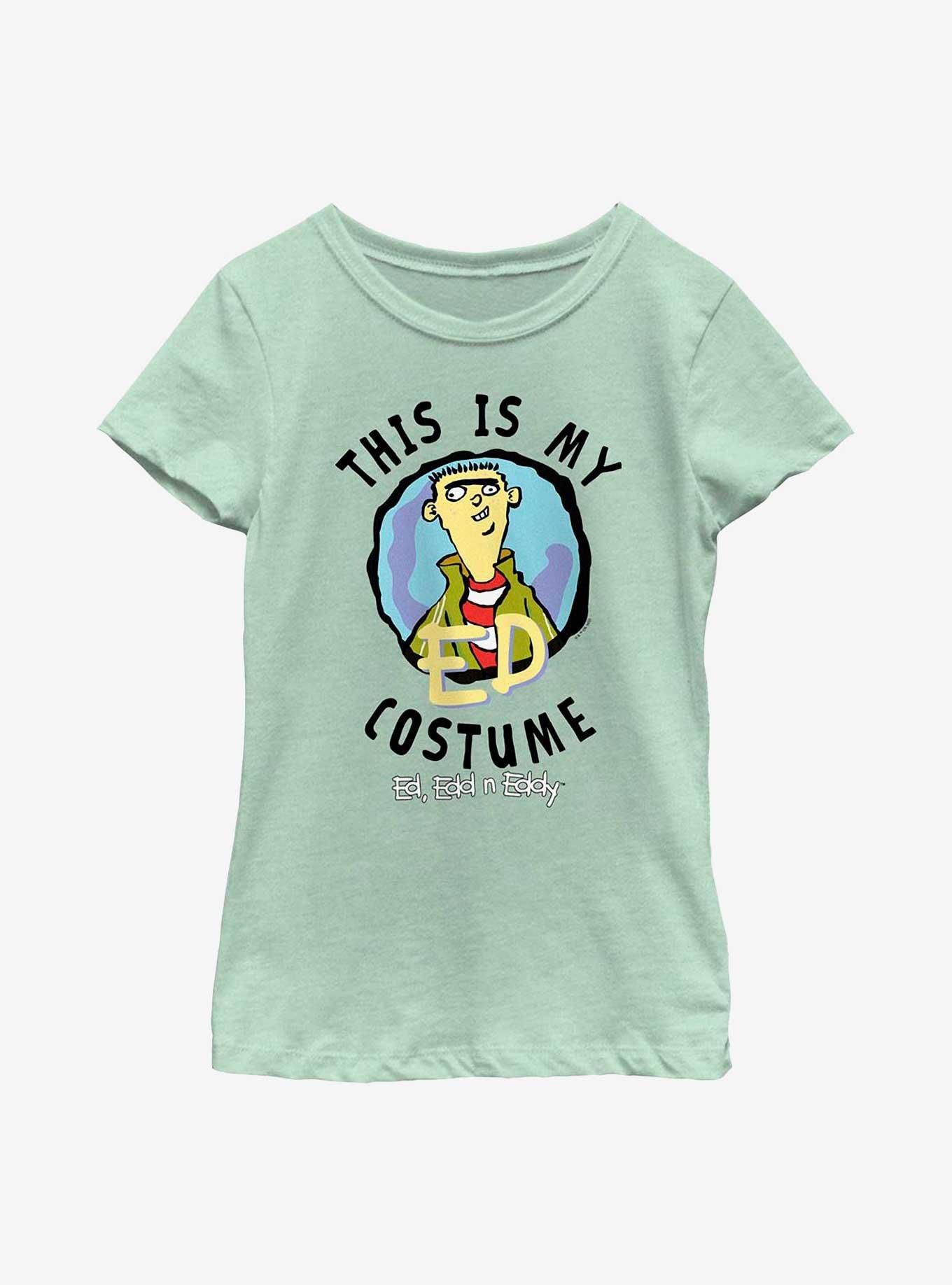 Ed, Edd, & Eddy My Ed Costume Cosplay Youth Girls T-Shirt, MINT, hi-res
