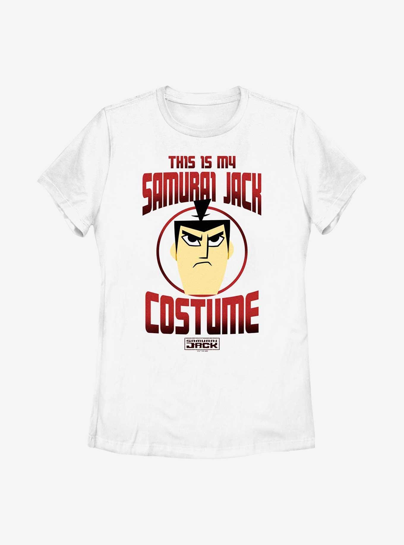 Samurai Jack My Samurai Jack Costume Cosplay Womens T-Shirt, WHITE, hi-res