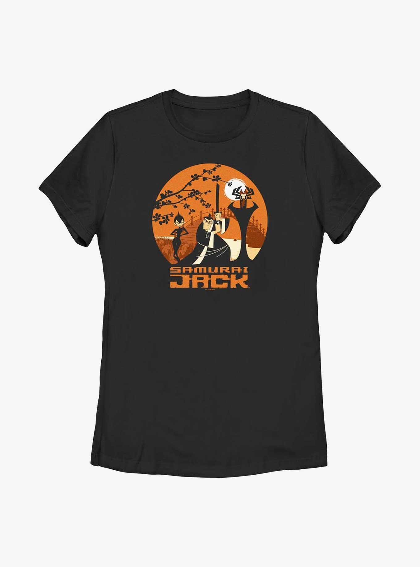 Samurai Jack Haunt Womens T-Shirt, BLACK, hi-res