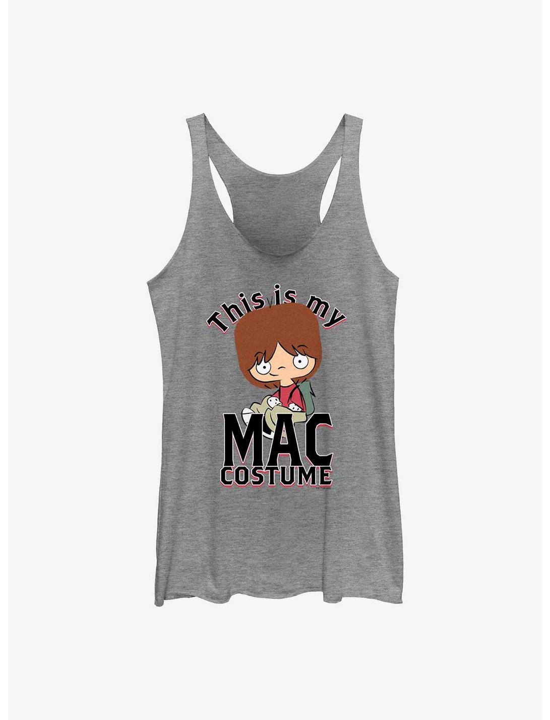 Foster's Home Of Imaginary Friends My Mac Costume Cosplay Womens Tank Top, GRAY HTR, hi-res