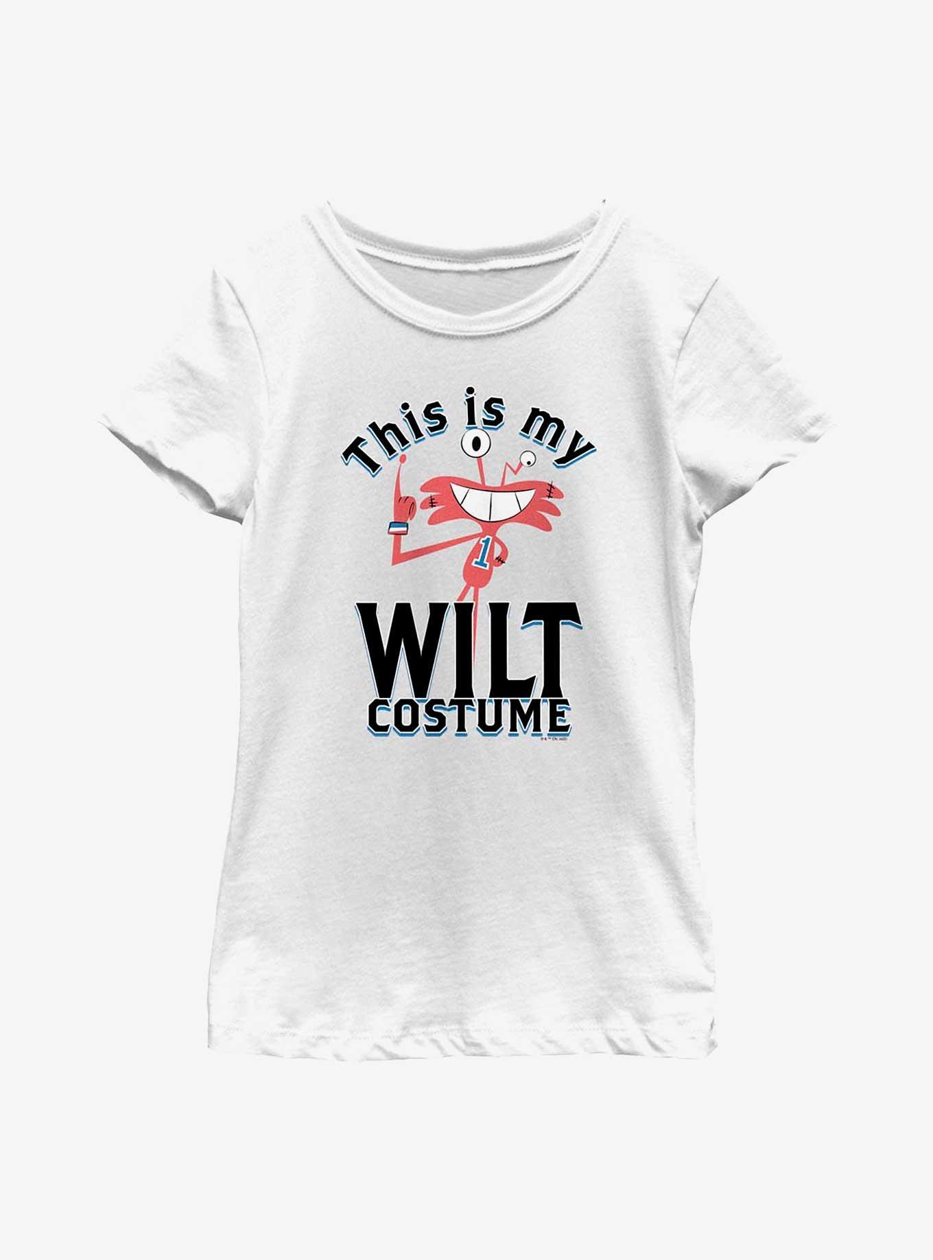 Foster's Home Of Imaginary Friends My Wilt Costume Cosplay Youth Girls T-Shirt, WHITE, hi-res