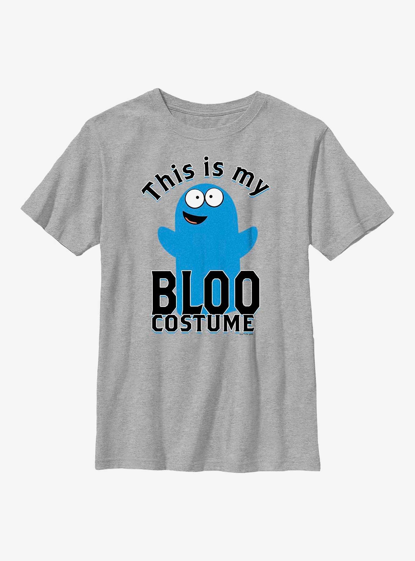 Foster's Home Of Imaginary Friends My Bloo Costume Cosplay Youth T-Shirt, ATH HTR, hi-res