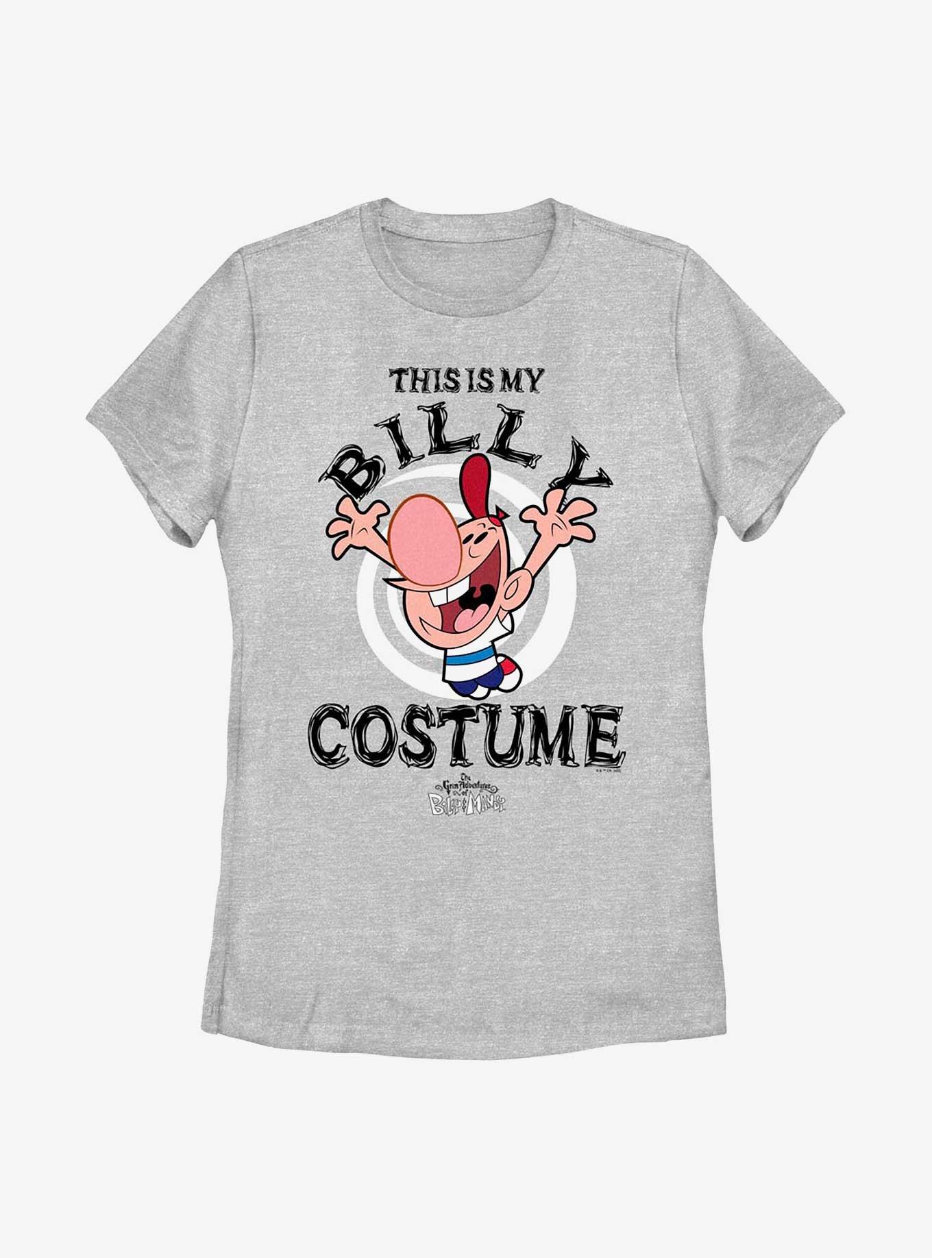 The Grim Adventures Of Billy And Mandy My Billy Costume Cosplay Womens T-Shirt, ATH HTR, hi-res