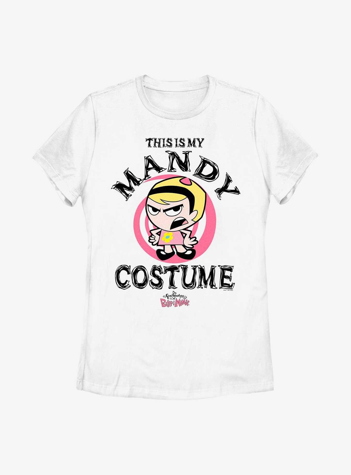 The Grim Adventures Of Billy And Mandy My Mandy Costume Cosplay Womens T-Shirt, , hi-res