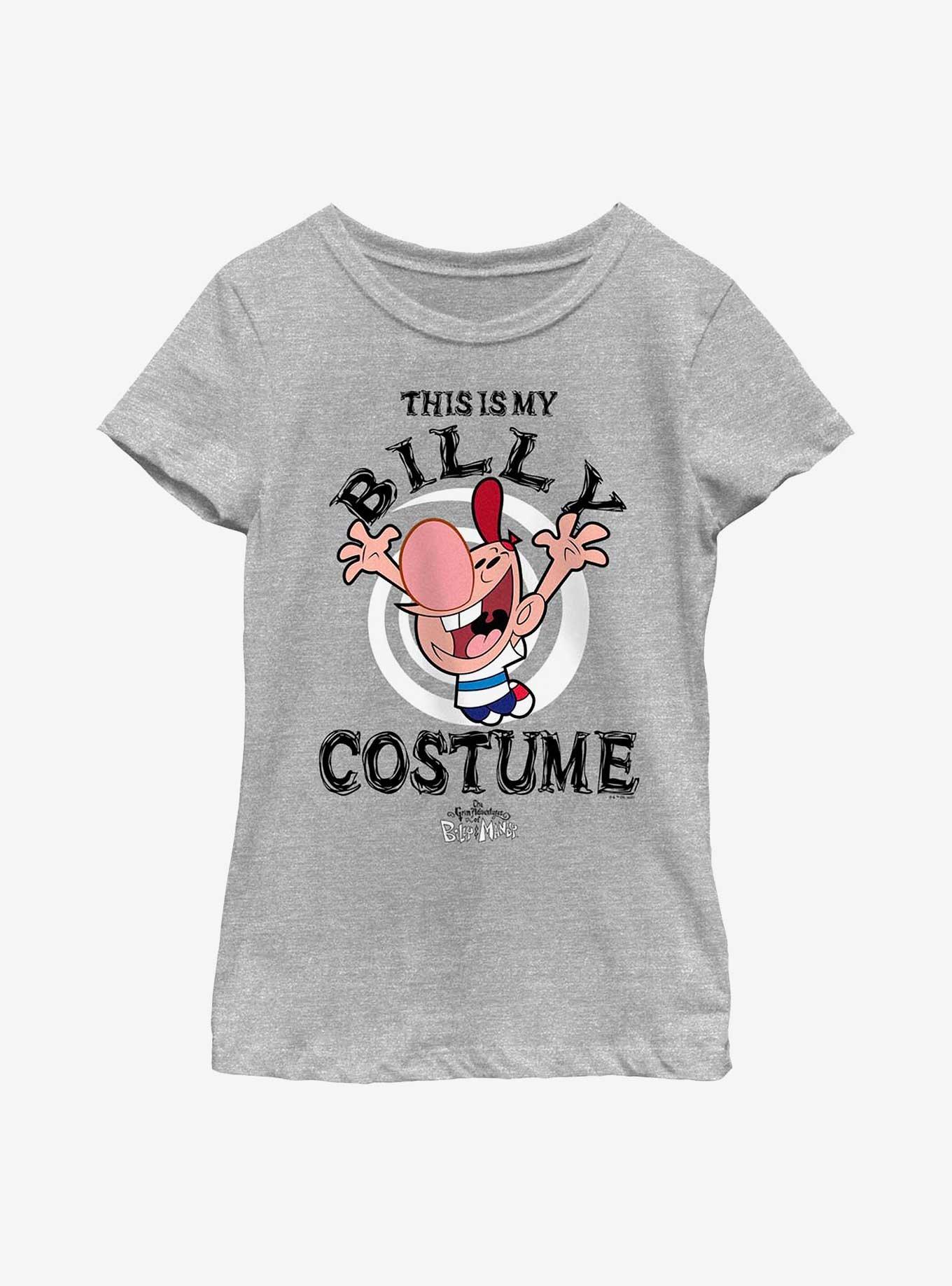 The Grim Adventures Of Billy And Mandy My Billy Costume Cosplay Youth Girls T-Shirt