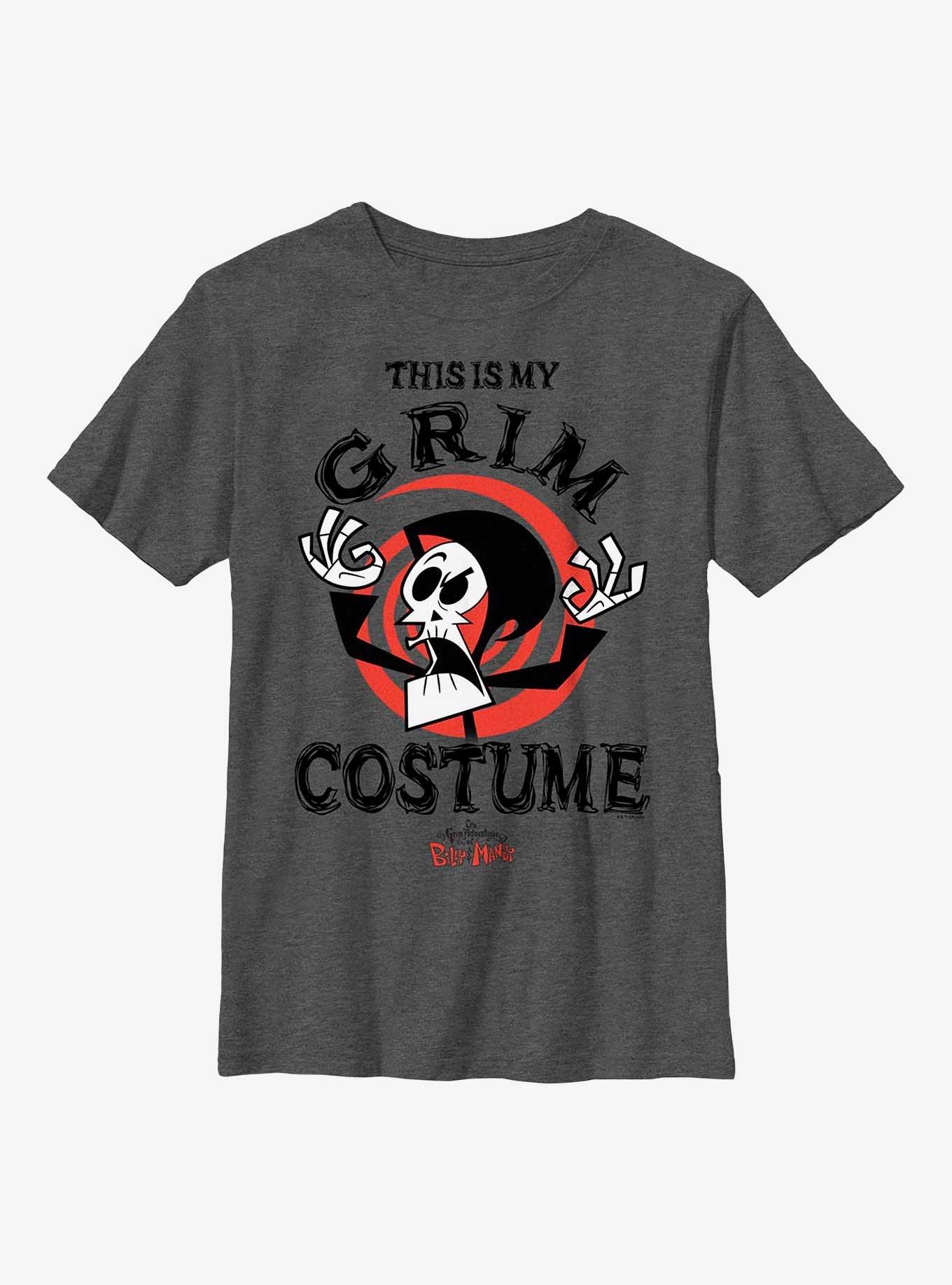 The Grim Adventures Of Billy And Mandy My Grim Costume Cosplay Youth T-Shirt