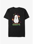 We Bare Bears Here For The Sweets Ice Bear T-Shirt, BLACK, hi-res