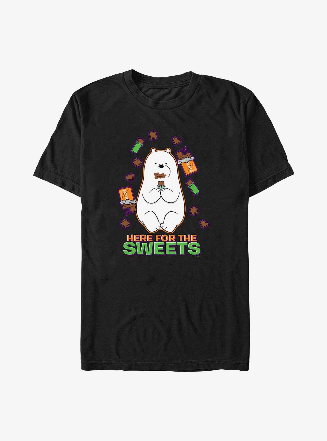 We Bare Bears Here For The Sweets Ice Bear T-Shirt, , hi-res