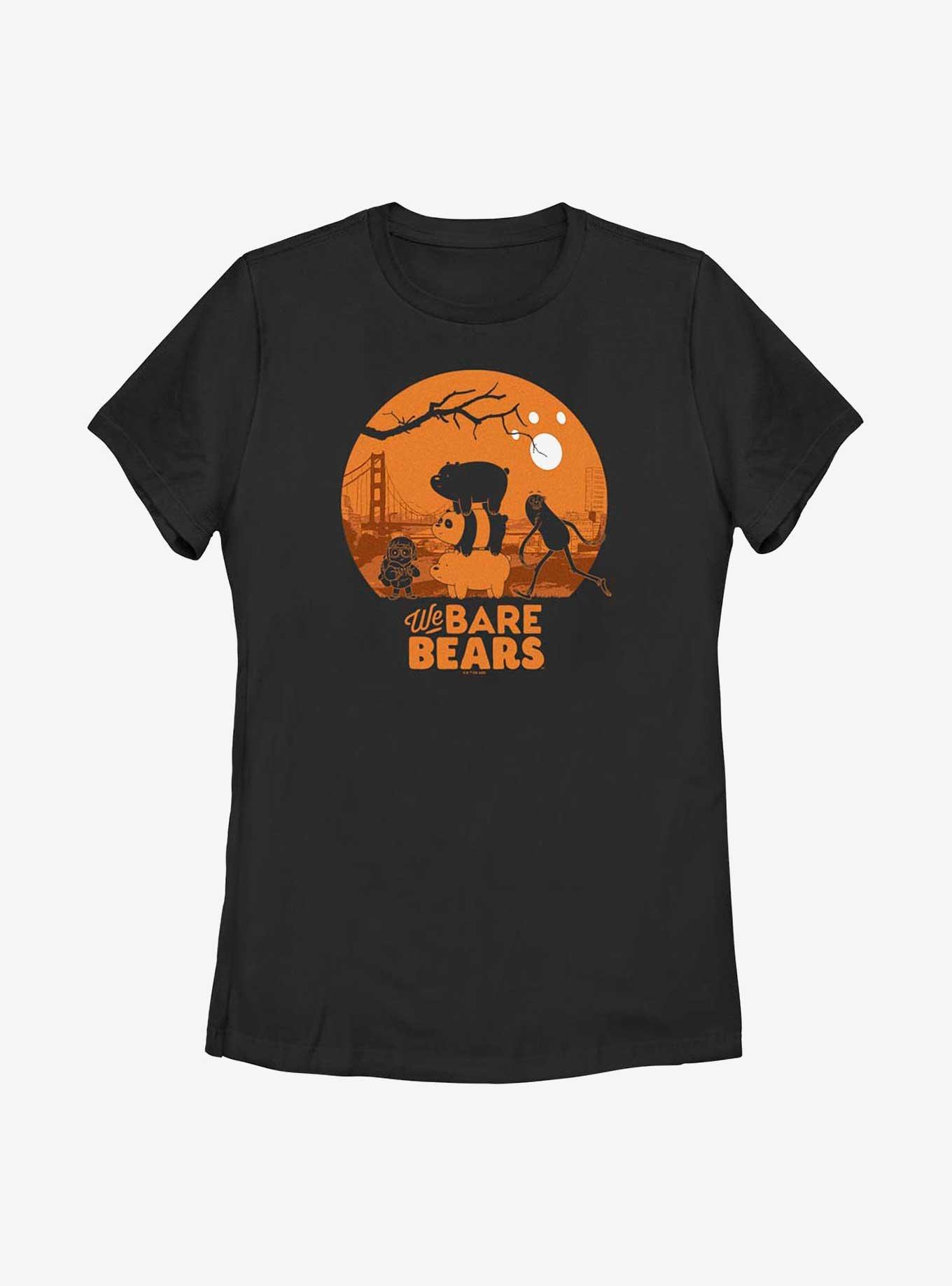 We Bare Bears Bears Haunt Womens T-Shirt, , hi-res