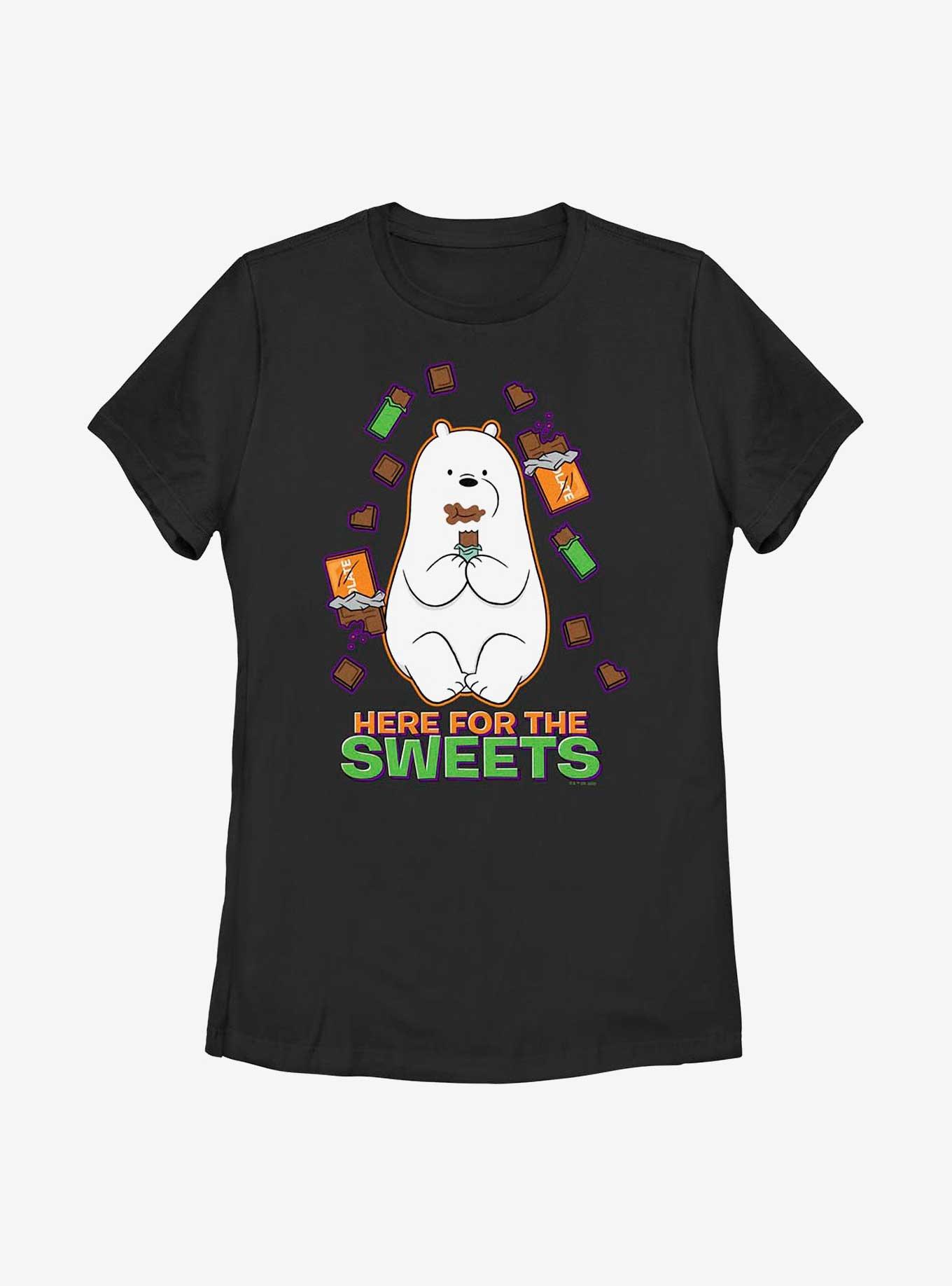 We Bare Bears Here For The Sweets Ice Bear Womens T-Shirt, , hi-res