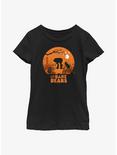 We Bare Bears Bears Haunt Youth Girls T-Shirt, BLACK, hi-res