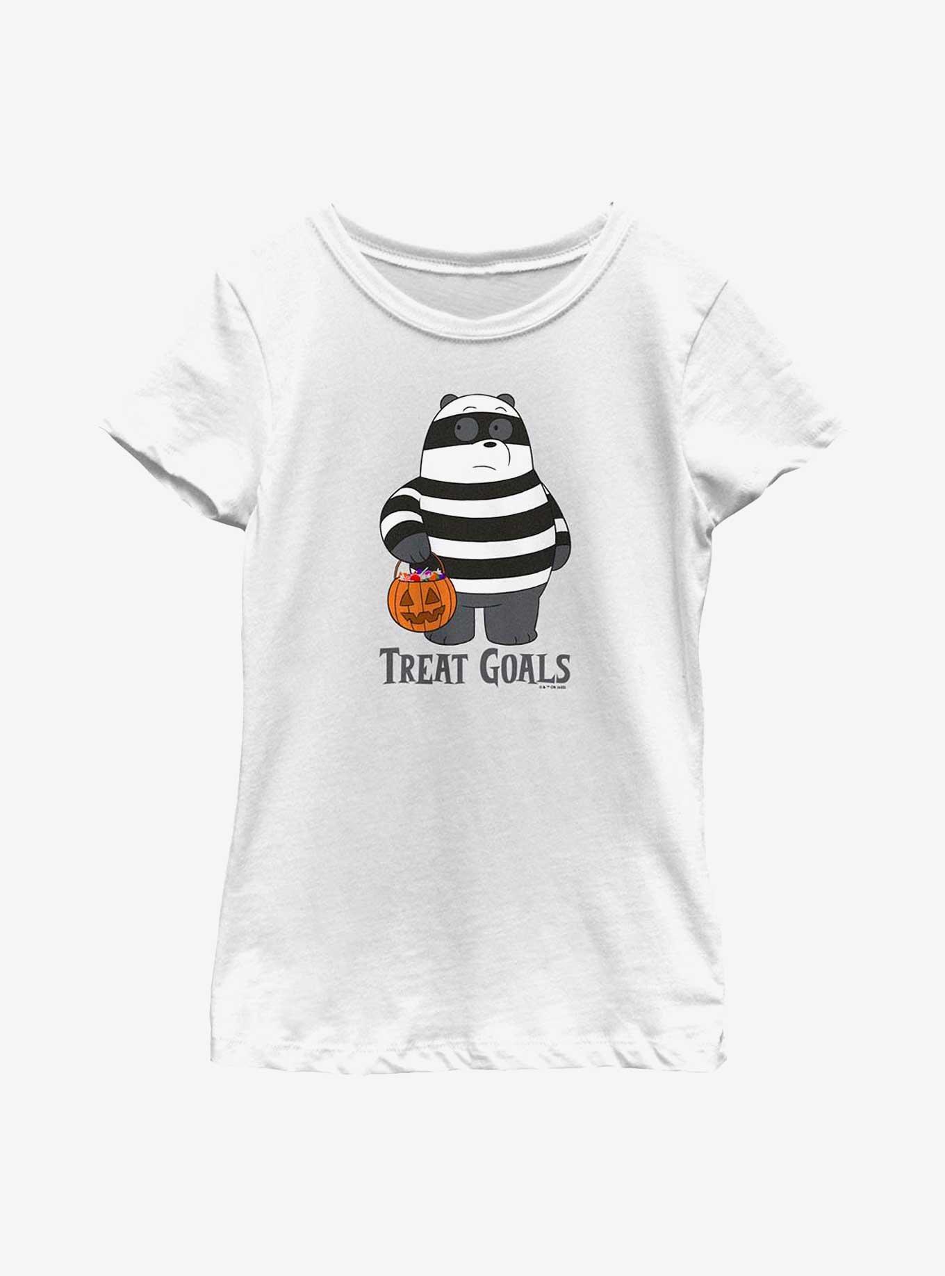 We Bare Bears Treat Goals Youth Girls T-Shirt, , hi-res