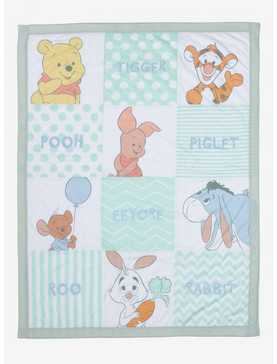 Disney Winnie the Pooh Baby Character Portraits Baby Blanket - BoxLunch Exclusive, , hi-res