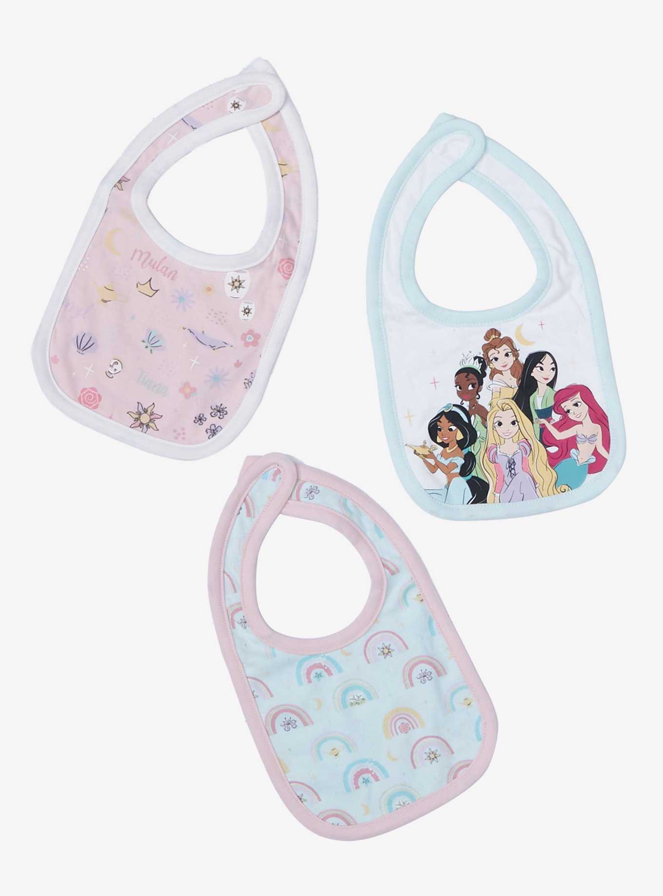 Disney Princess Group Icons Bib Set, , hi-res