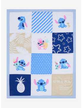 Disney Lilo & Stitch: The Series Baby Stitch & Angel Baby Blanket - BoxLunch Exclusive, , hi-res