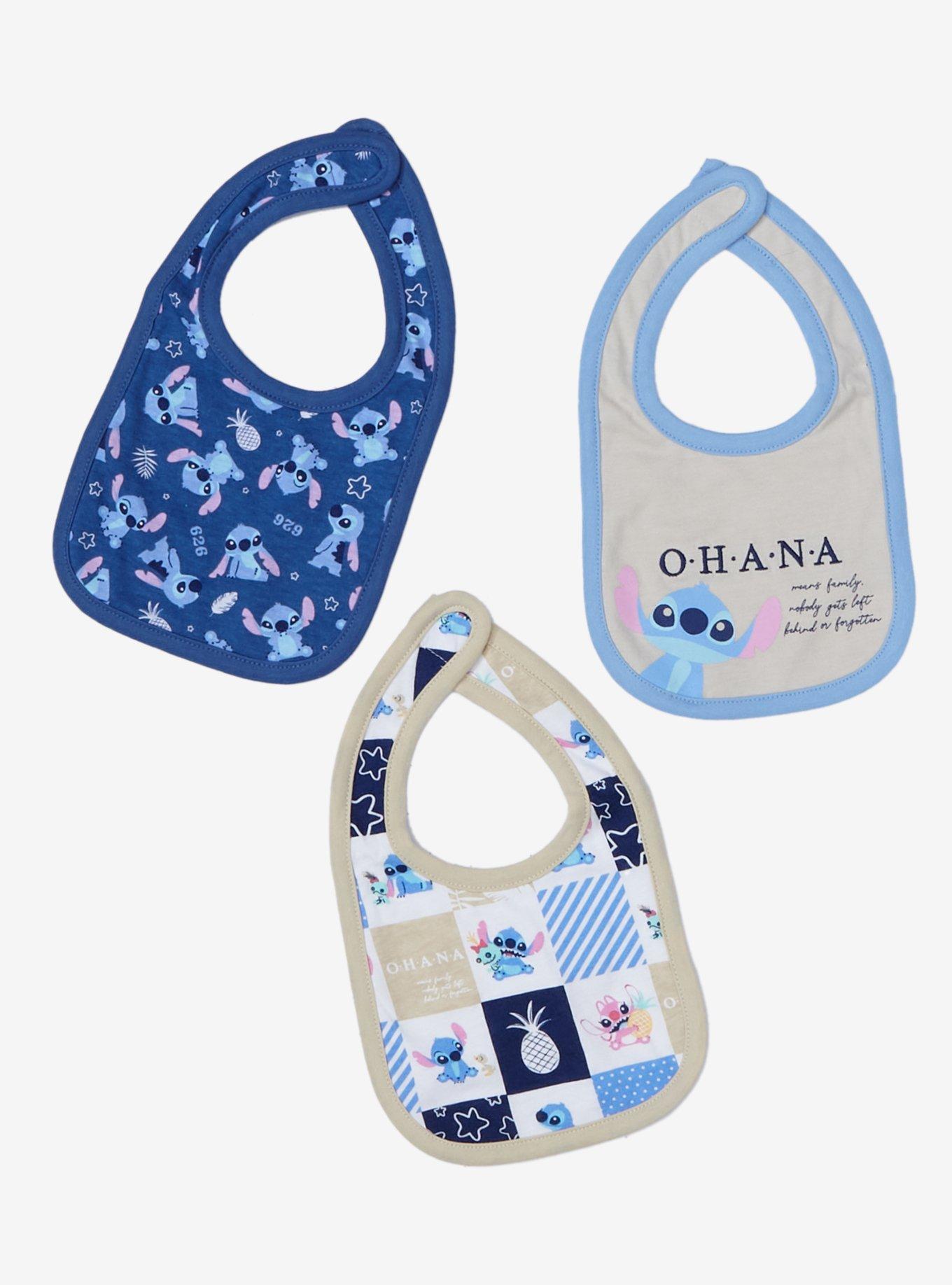 Disney Lilo & Stitch Baby Stitch Infant Bib Set - BoxLunch Exclusive, , hi-res