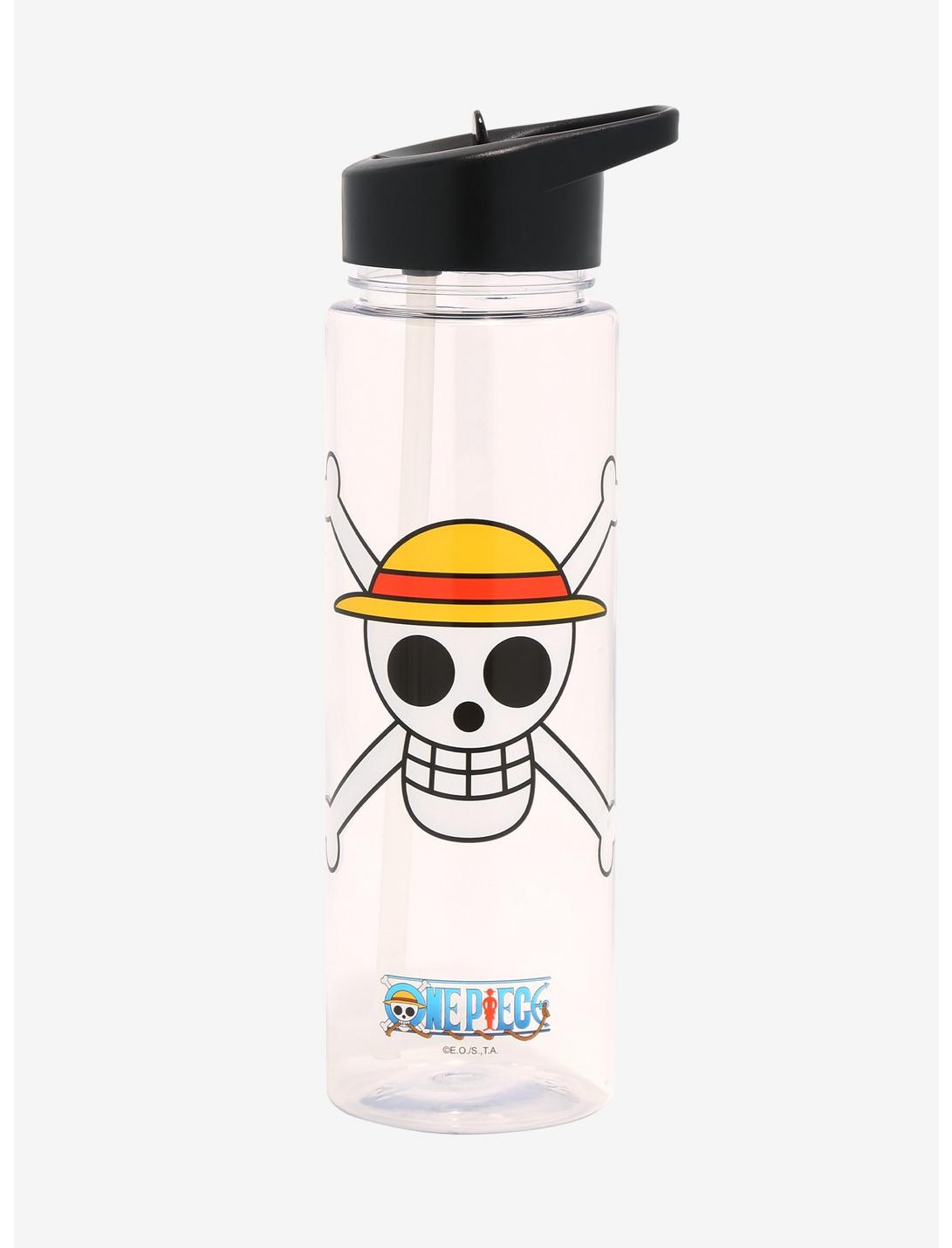 One Piece Straw Hat Pirates Logo Water Bottle, , hi-res
