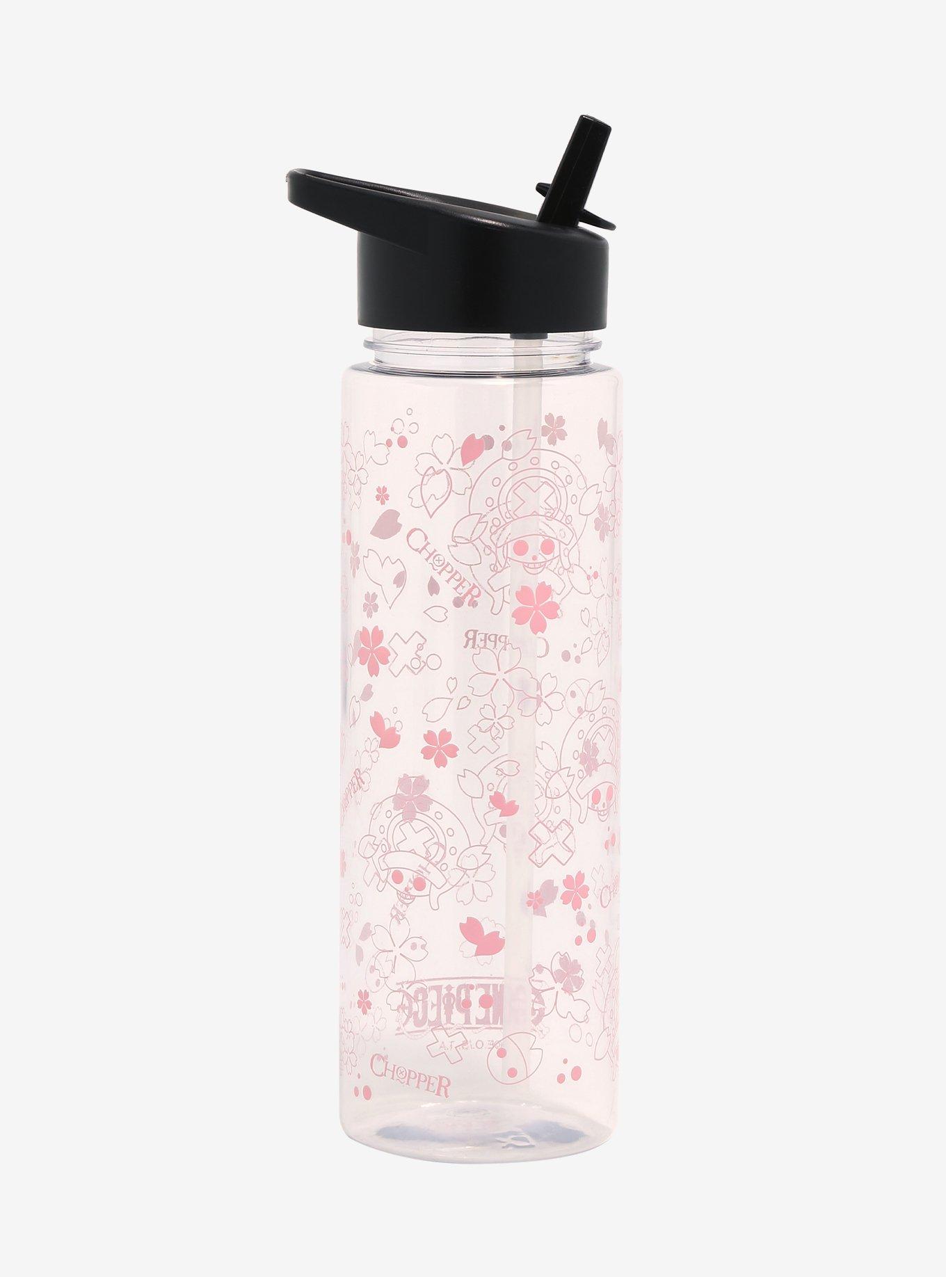 One Piece Chopper Cherry Blossoms Water Bottle