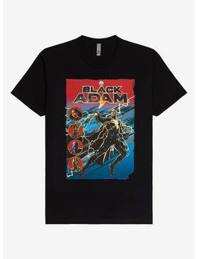 Plus Size DC Comics Black Adam Character Poster T-Shirt - BoxLunch Exclusive, , hi-res
