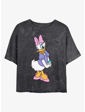 Disney Daisy Duck Traditional Daisy Mineral Wash Crop Girls T-Shirt, , hi-res
