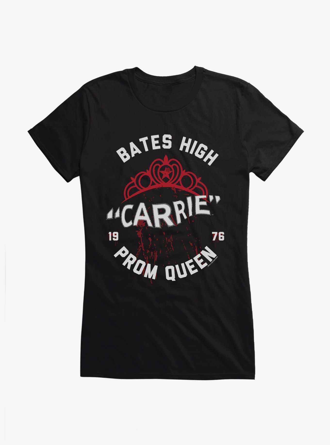 Carrie 1976 Crown Blood Splatter Girls T-Shirt, , hi-res