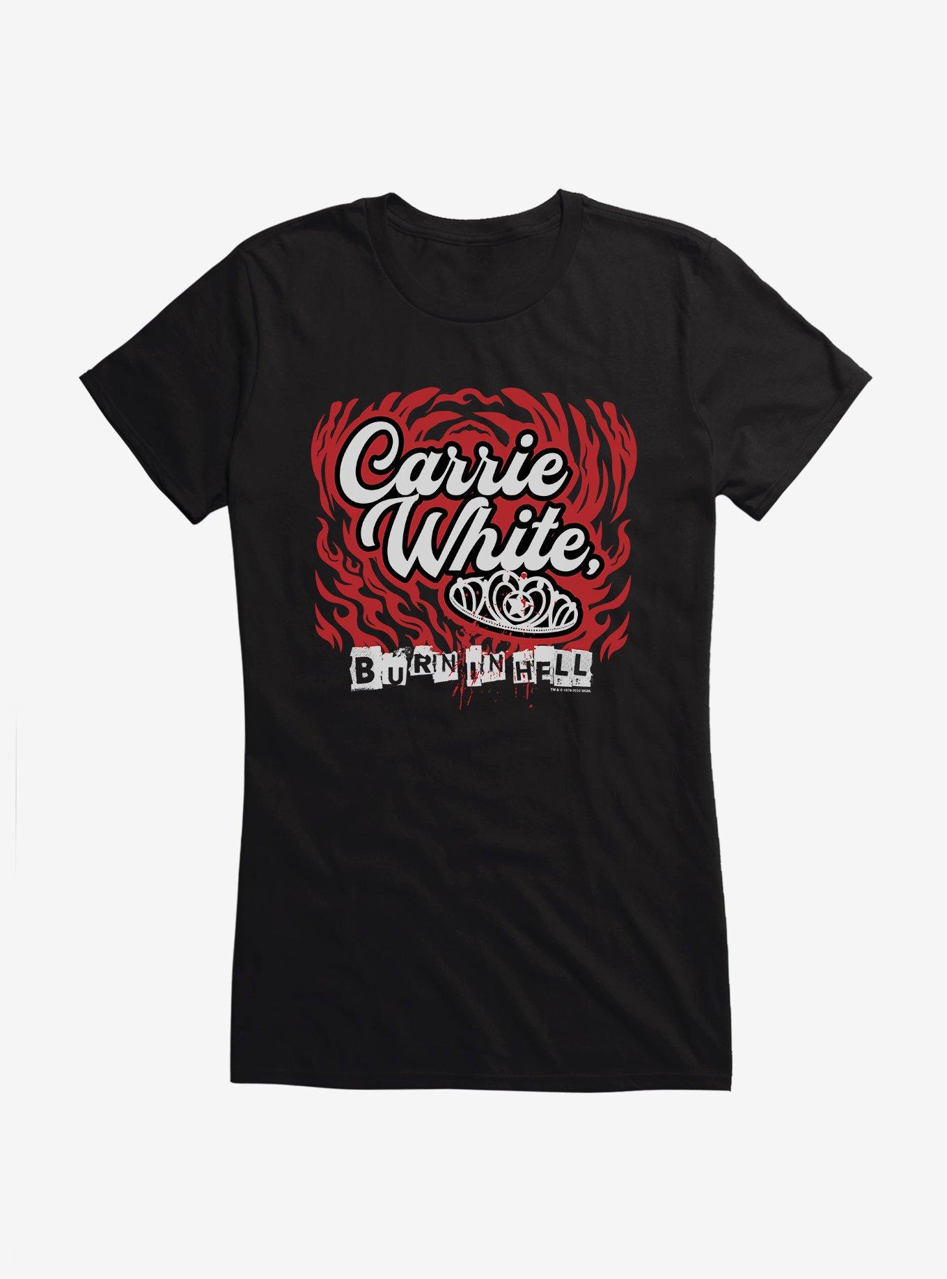 Carrie 1976 Prom Crown Girls T-Shirt