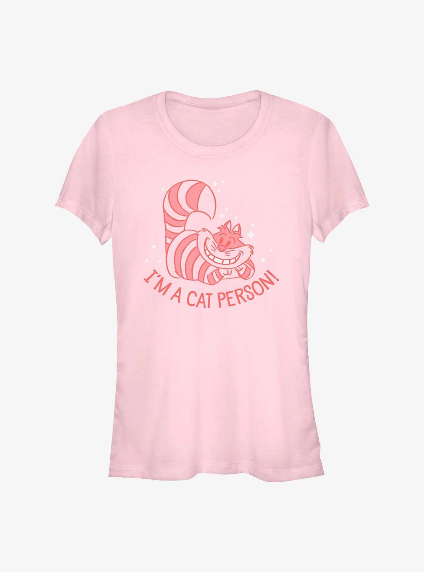 Disney Alice in Wonderland Cheshire Cat Person Girls T-Shirt