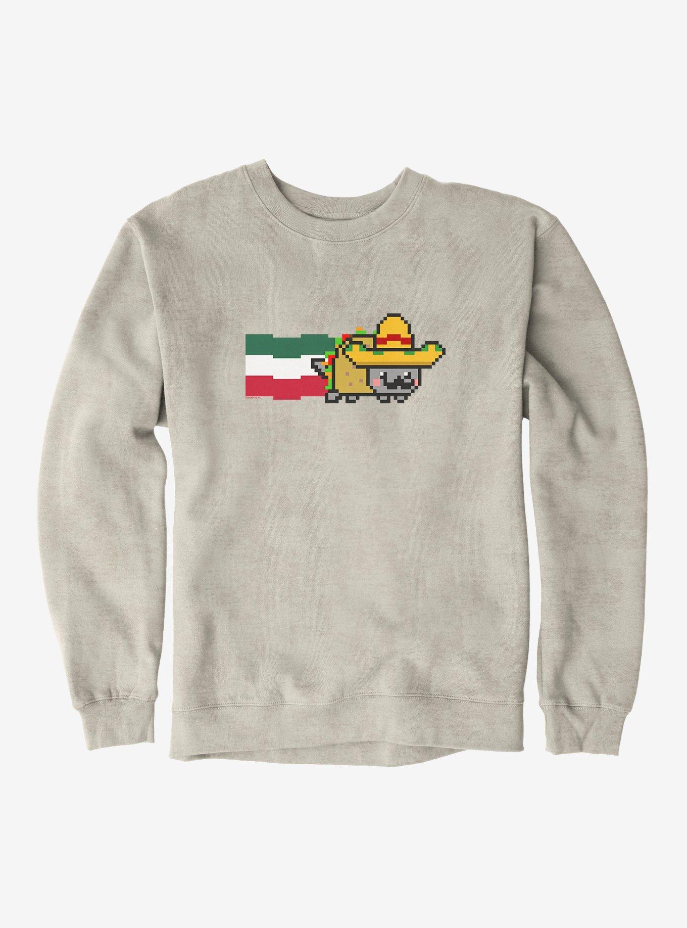 Nyan Cat Taco Sombrero Sweatshirt, , hi-res