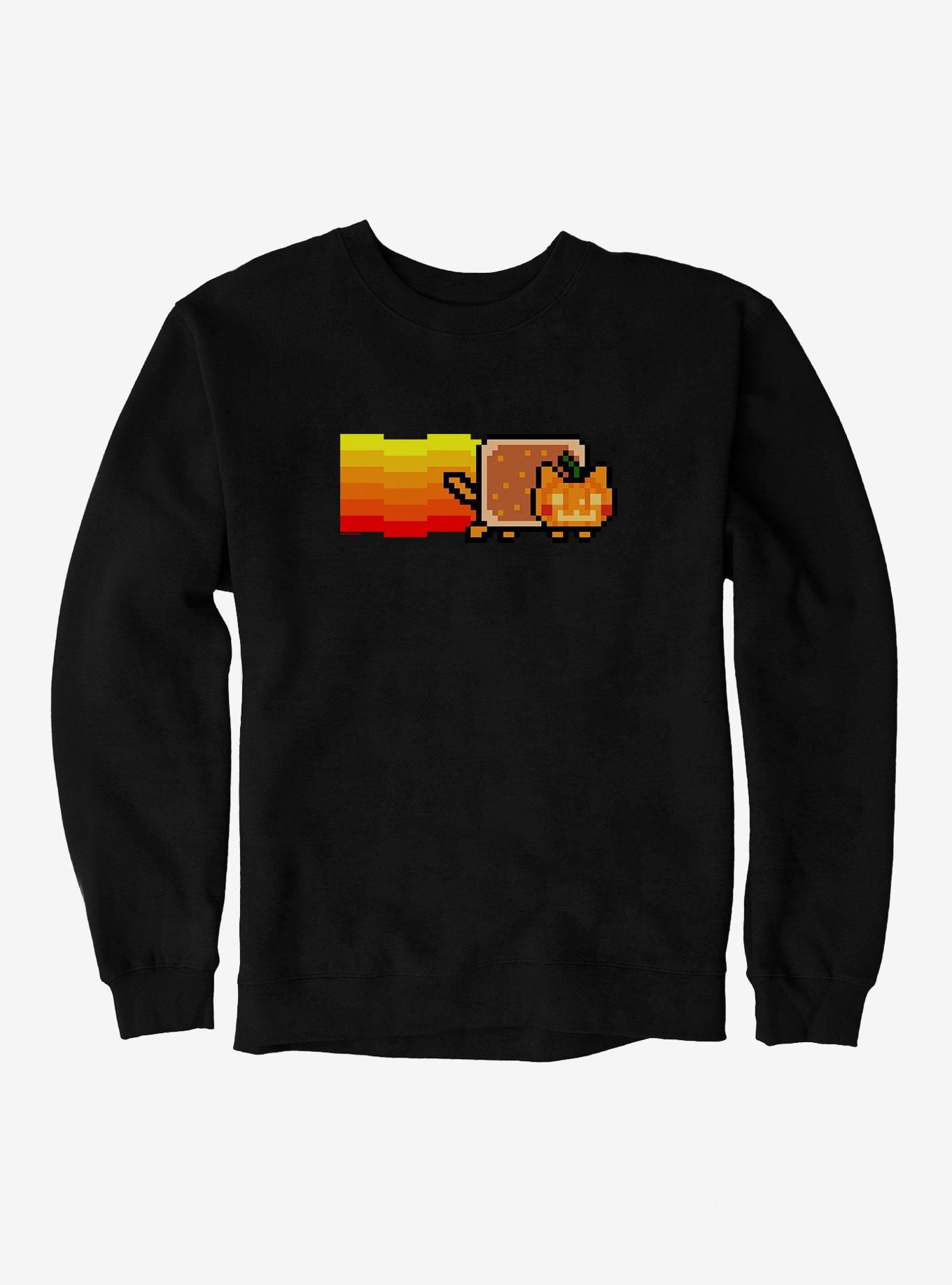 Nyan Cat Pumpkin Sweatshirt, , hi-res