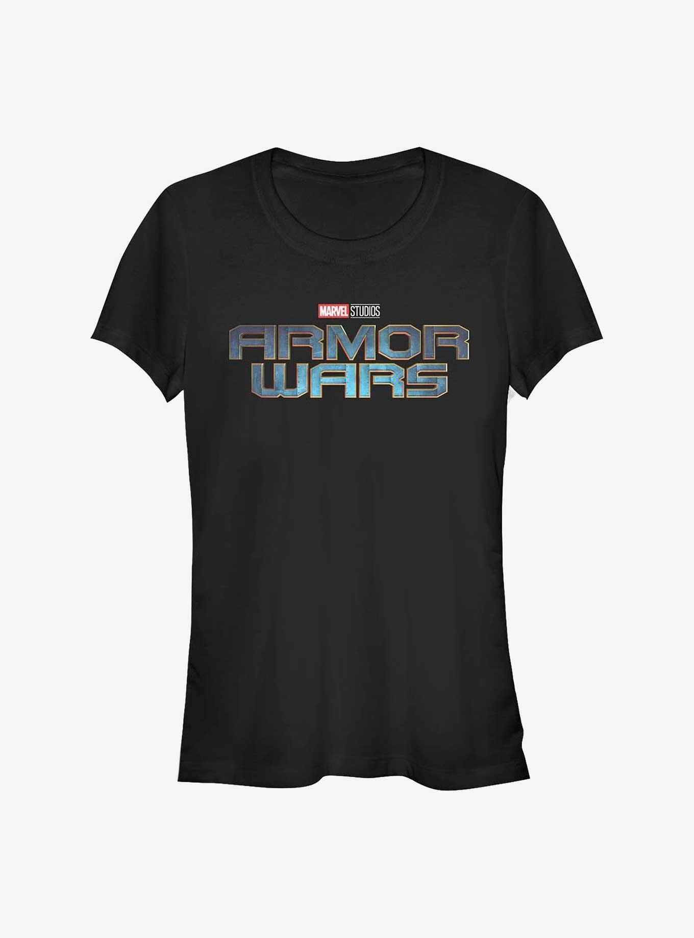 Marvel Armor Wars Logo Girls T-Shirt, , hi-res