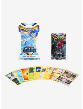 Plus Size Pokémon Trading Card Game Sword and Shield Silver Tempest Booster Pack, , hi-res