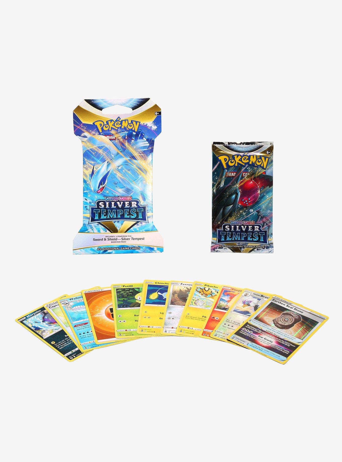 Pokemon Trading Card Game Sword and Shield Silver Tempest Booster Pack