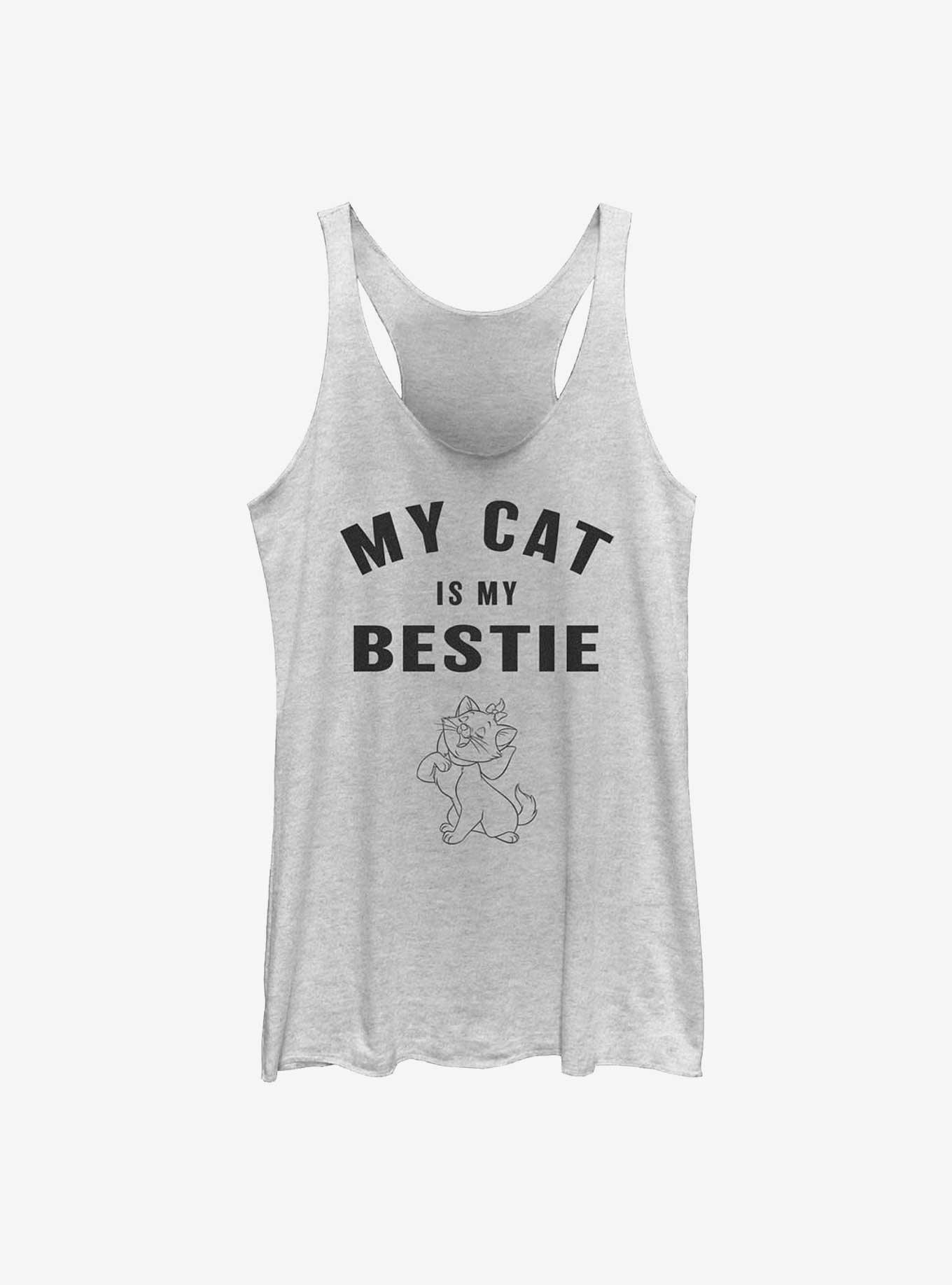 Disney The AristoCats Marie Is My Bestie Girls Tank, WHITE HTR, hi-res