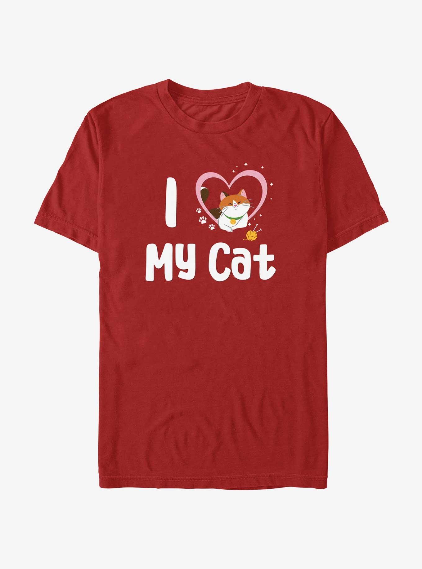 Disney Pixar Big Hero 6 Love My Cat T-Shirt, , hi-res