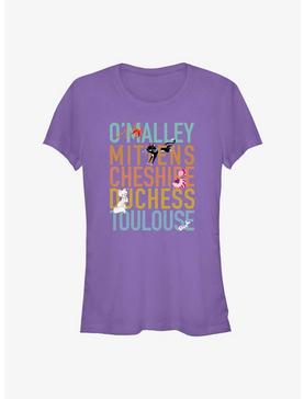 Disney Channel O'Malley, Mittens, Cheshire, Duchess, Toulouse Girls T-Shirt, , hi-res