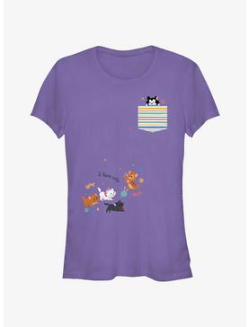 Disney Channel Figaro On Pocket Girls T-Shirt, , hi-res