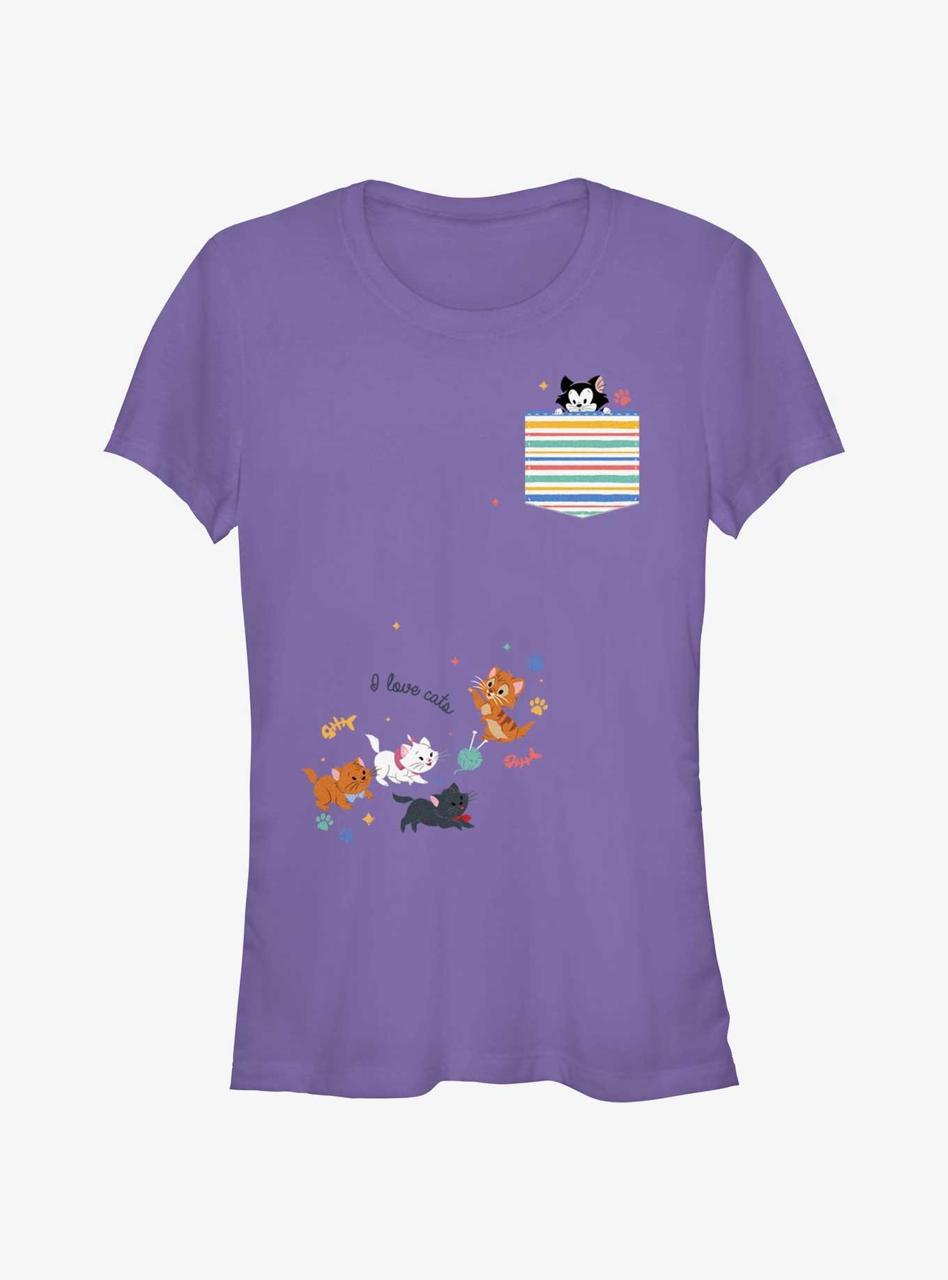 Disney Channel Figaro On Pocket Girls T-Shirt, , hi-res