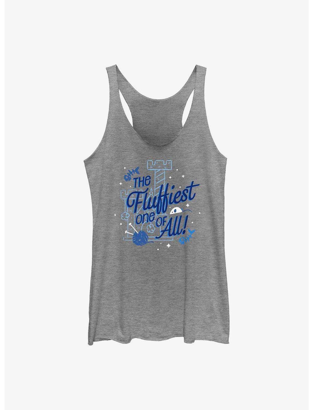 Disney Channel The Fluffiest One Girls Tank, GRAY HTR, hi-res