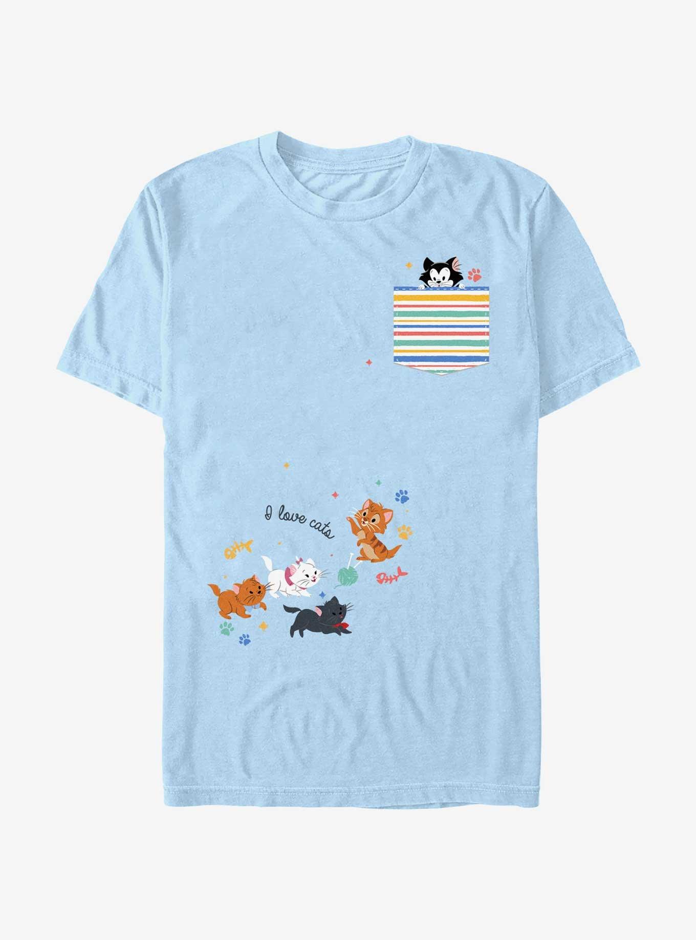 Disney Channel Figaro On Pocket T-Shirt, , hi-res