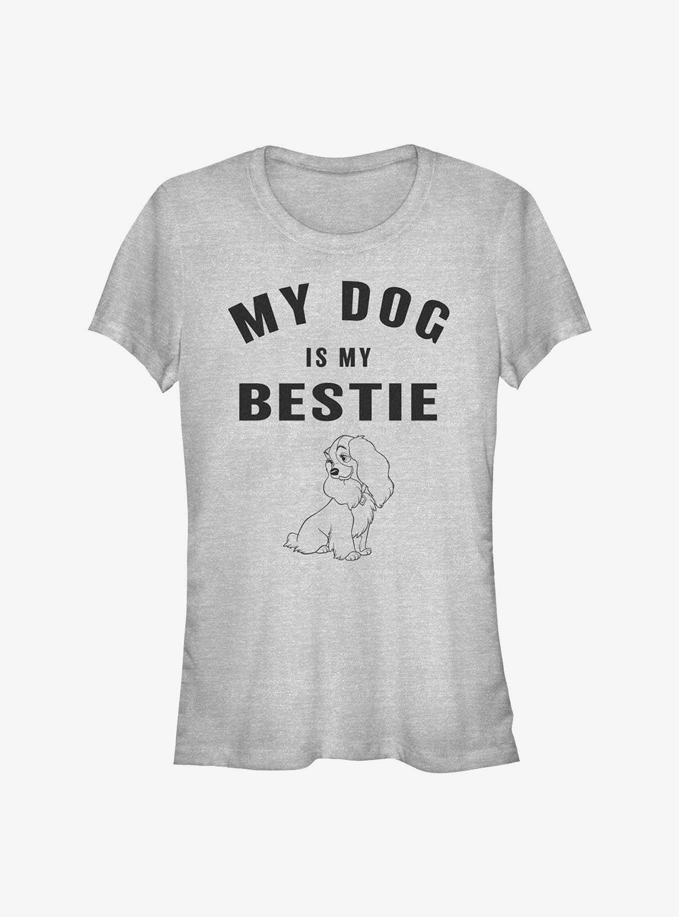 Disney Lady and the Tramp Lady Is My Bestie Girls T-Shirt, , hi-res