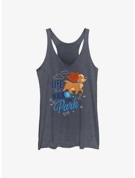 Disney Lady and the Tramp Walk In The Park Girls Tank, , hi-res