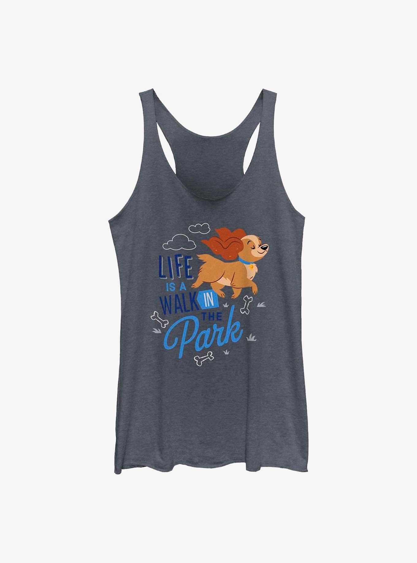 Disney Lady and the Tramp Walk In The Park Girls Tank, , hi-res